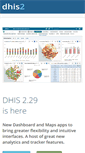 Mobile Screenshot of dhis2.org